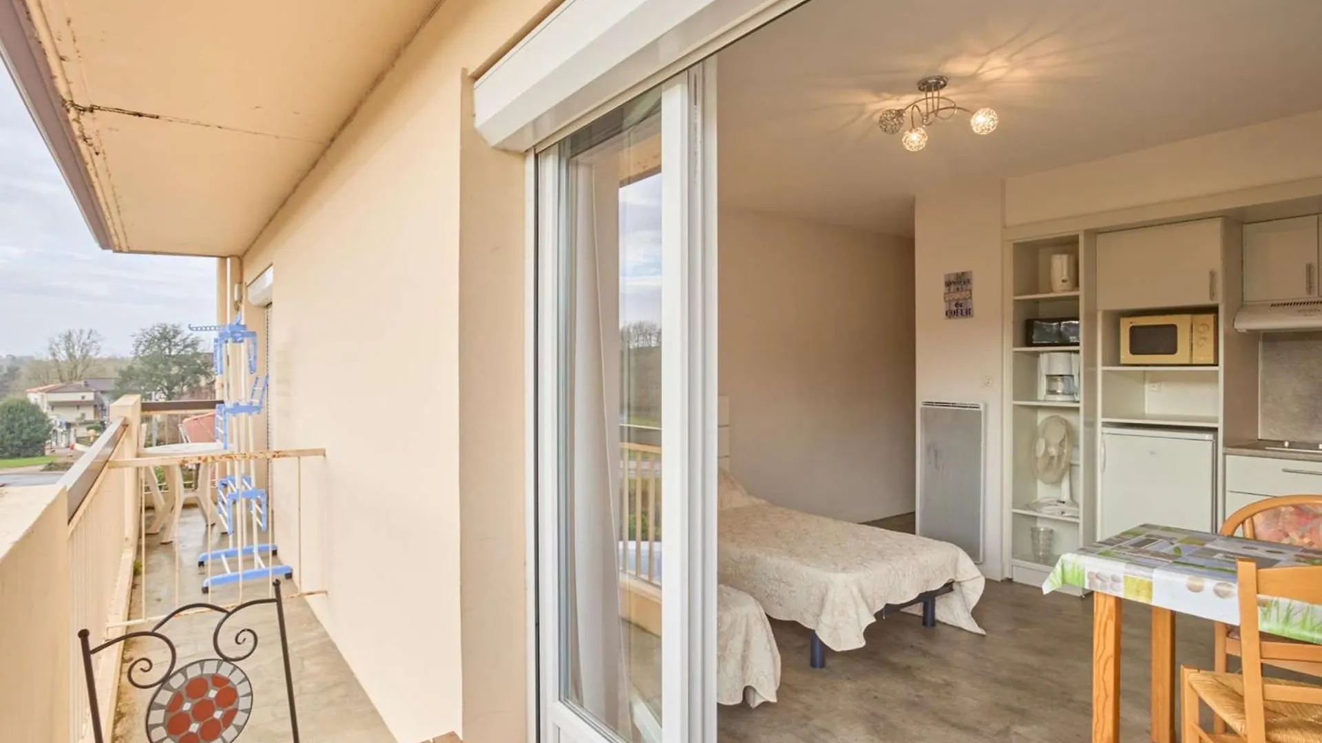 Studio Renove Avec Balcon Sud A Barbotan - Fr-1-841-16