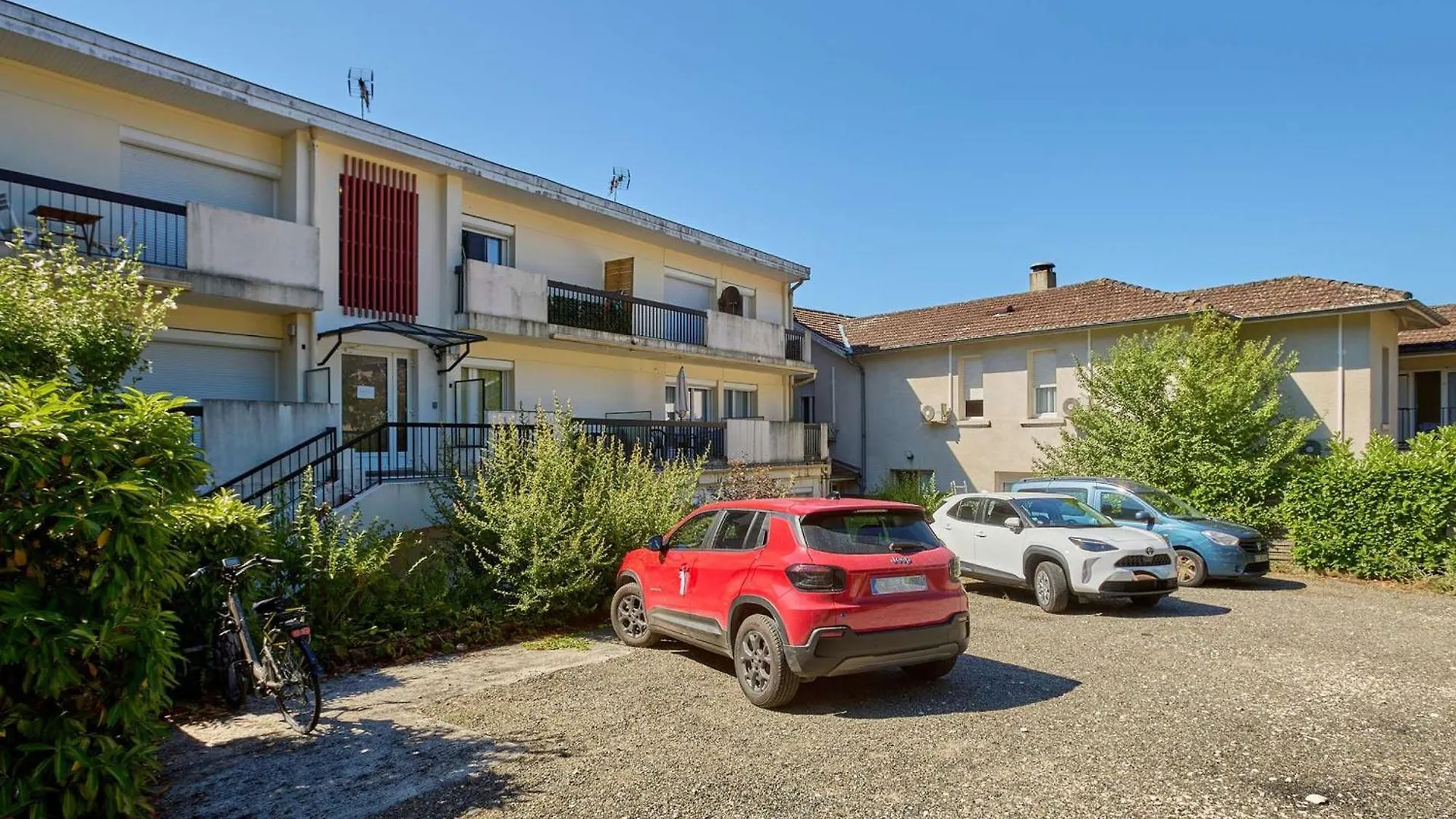 Appartement Studio Renove Avec Balcon Sud A Barbotan - Fr-1-841-16